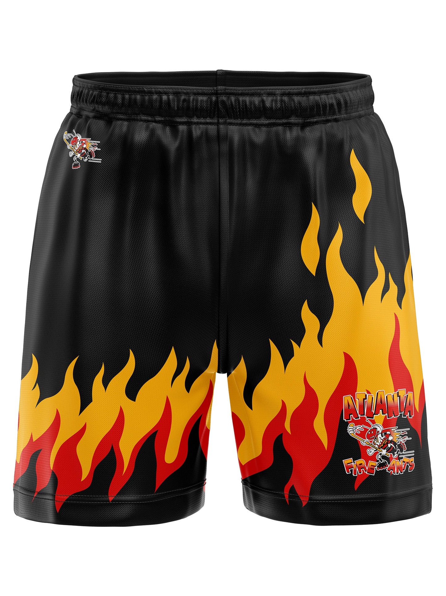 Atlanta Fireants Hockey Shorts - 3D
