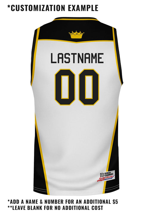 Anaheim Bullfrogs Away Hockey Tank - CUSTOM BACK