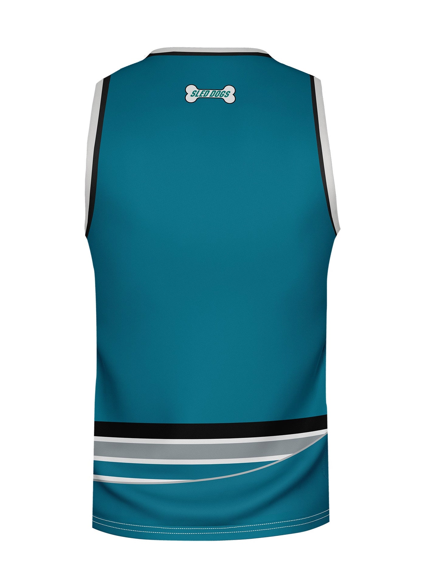 Edmonton Sled Dogs Hockey Tank - 3D BACK