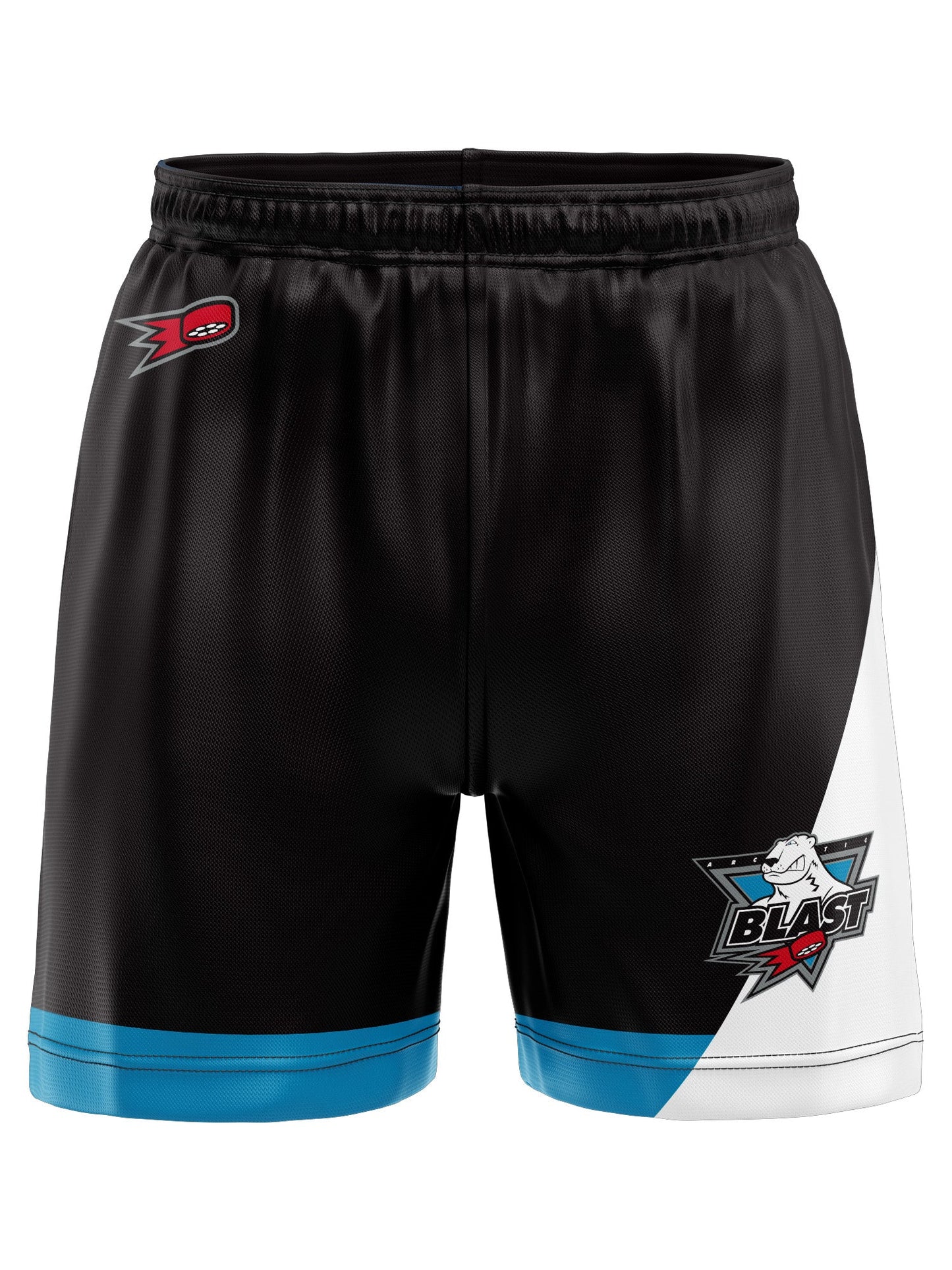 Minnesota Arctic Blast Hockey Shorts - 3D