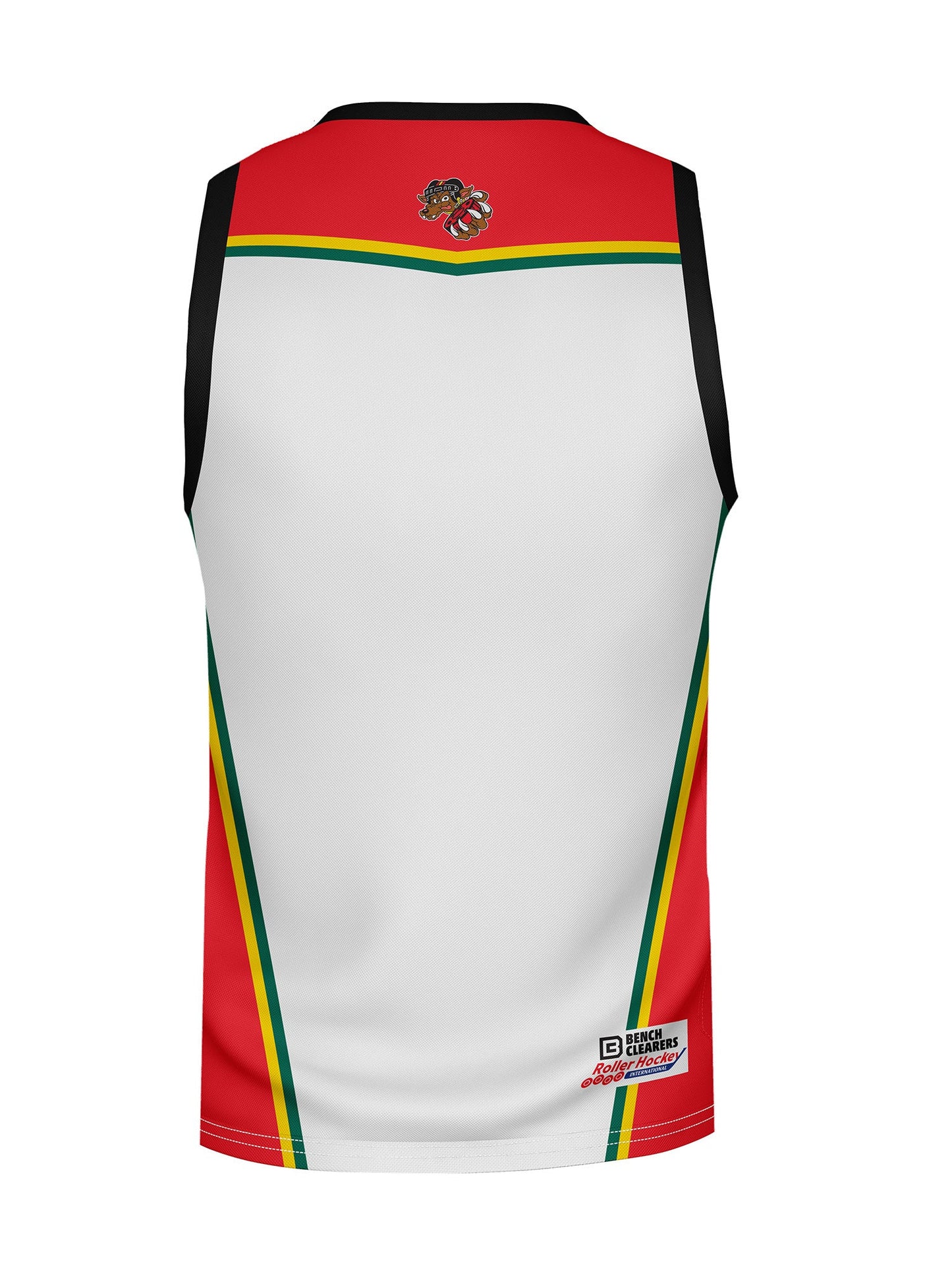 Oklahoma Coyotes Away Hockey Tank - 3D BACK