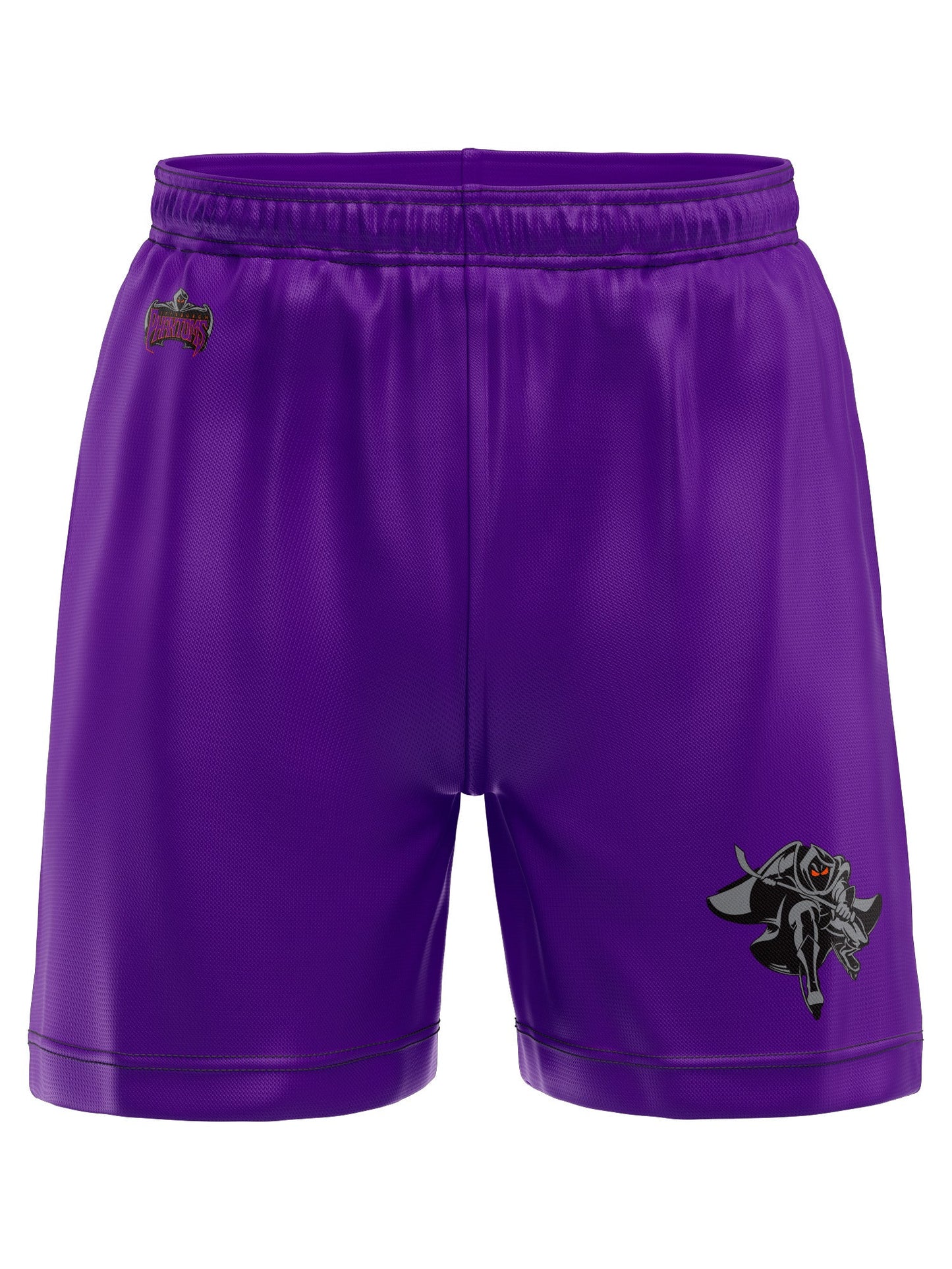 Pittsburgh Phantoms Hockey Shorts - 3D