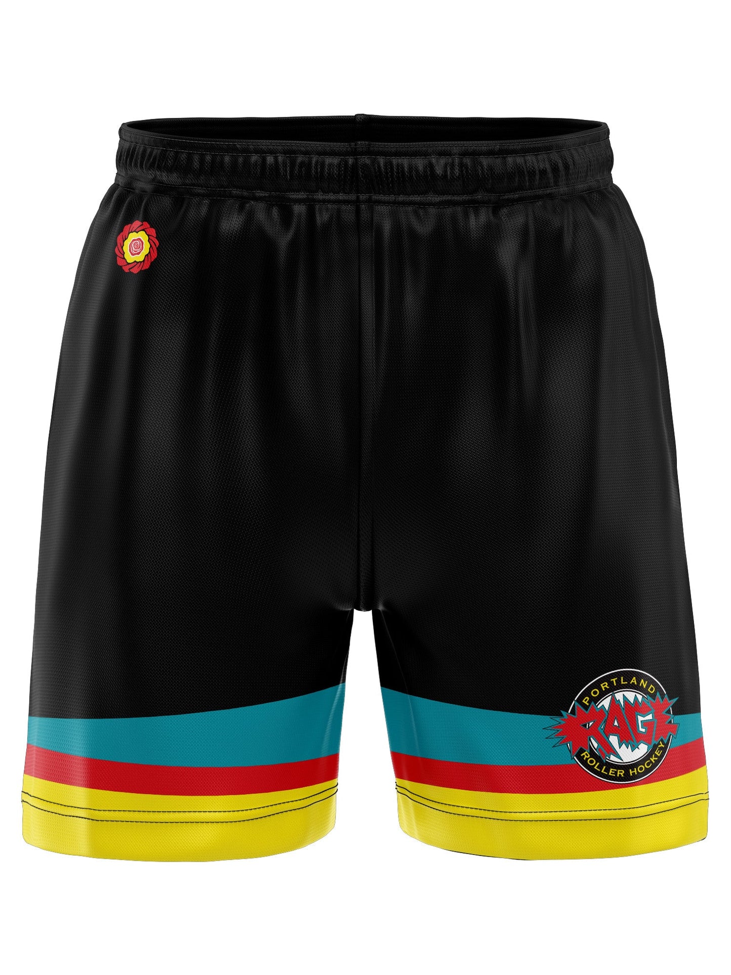 Portland Rage Alternate Hockey Shorts - 3D