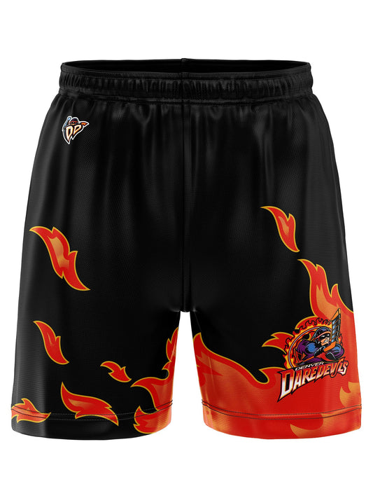 Denver Daredevils Hockey Shorts - 3D