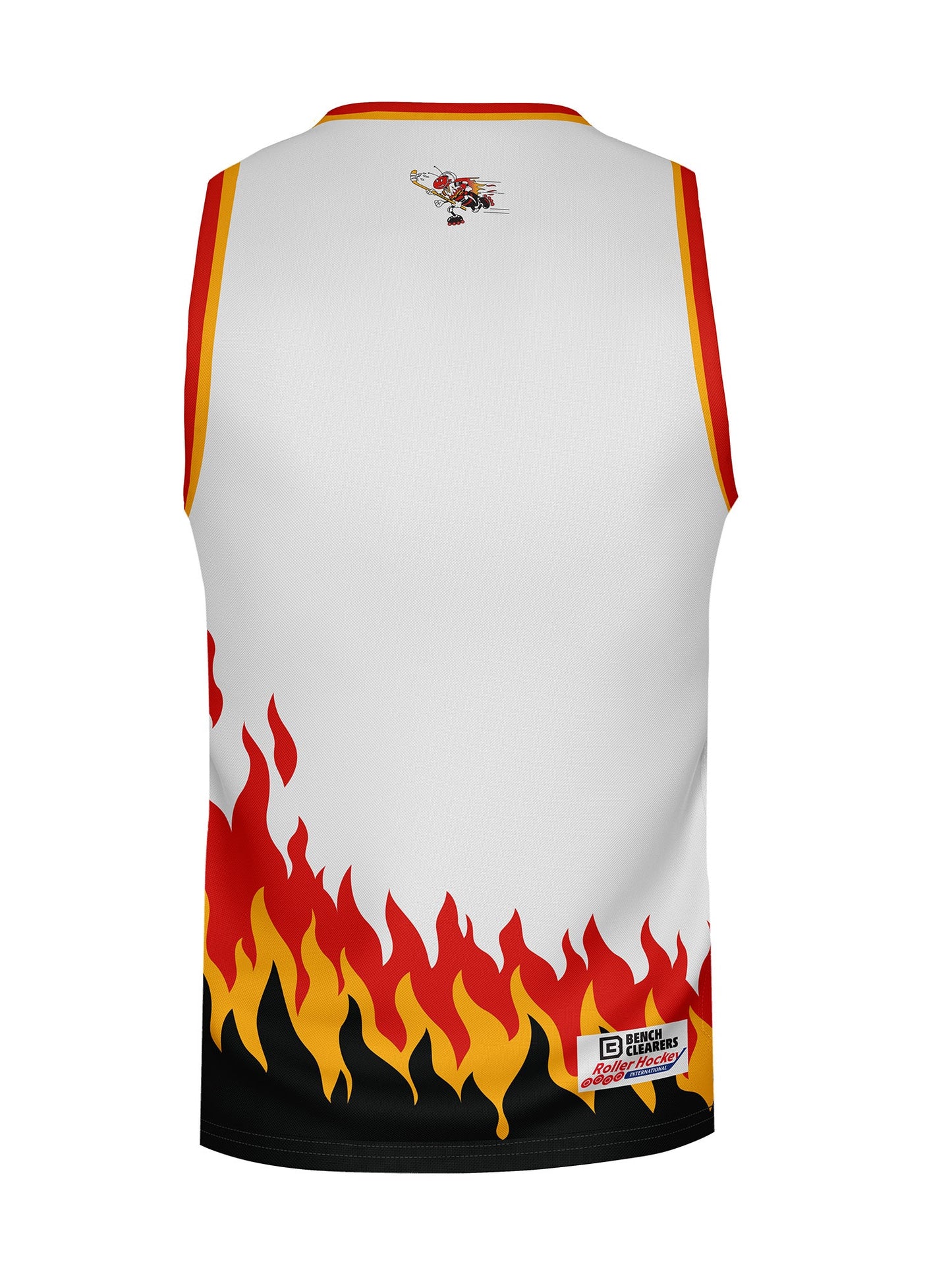 Atlanta Fireants Away Hockey Tank - 3D BACK