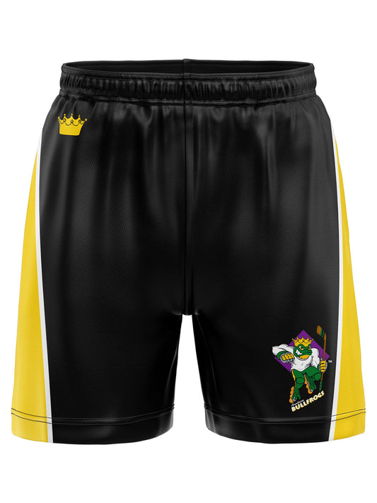 Anaheim Bullfrogs Hockey Shorts - 3D