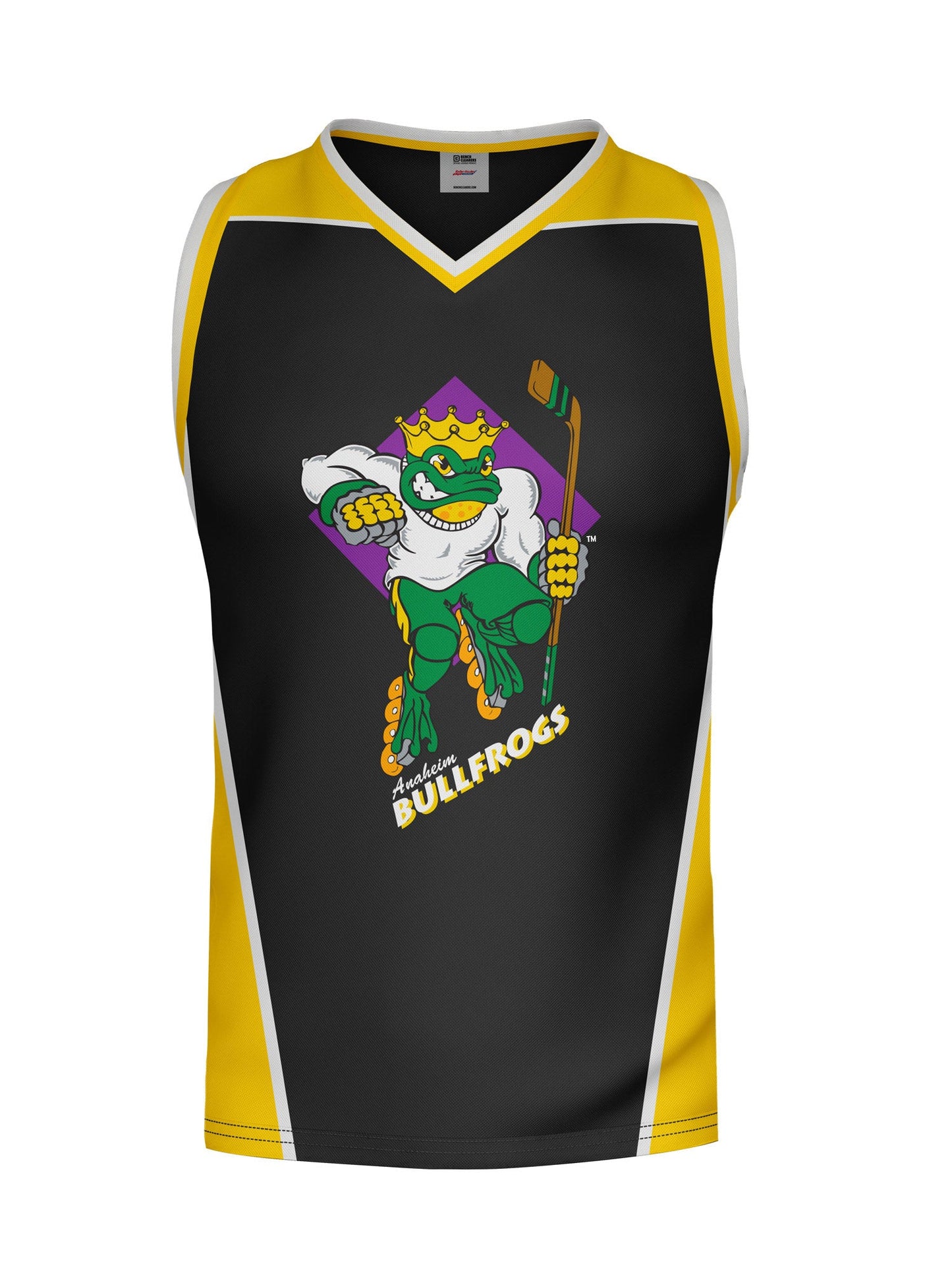 Anaheim Bullfrogs Hockey Tank - 3D FRONT