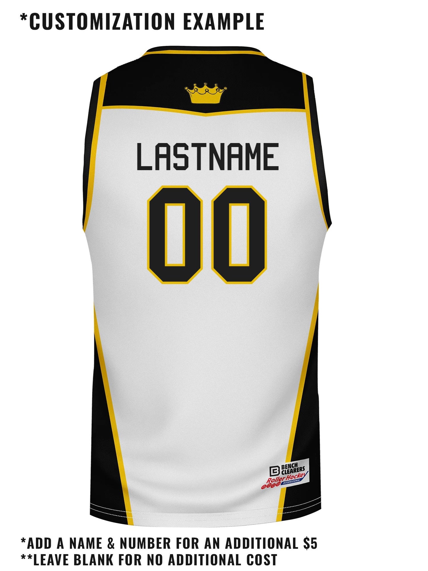 Anaheim Bullfrogs Away Hockey Tank - CUSTOM BACK