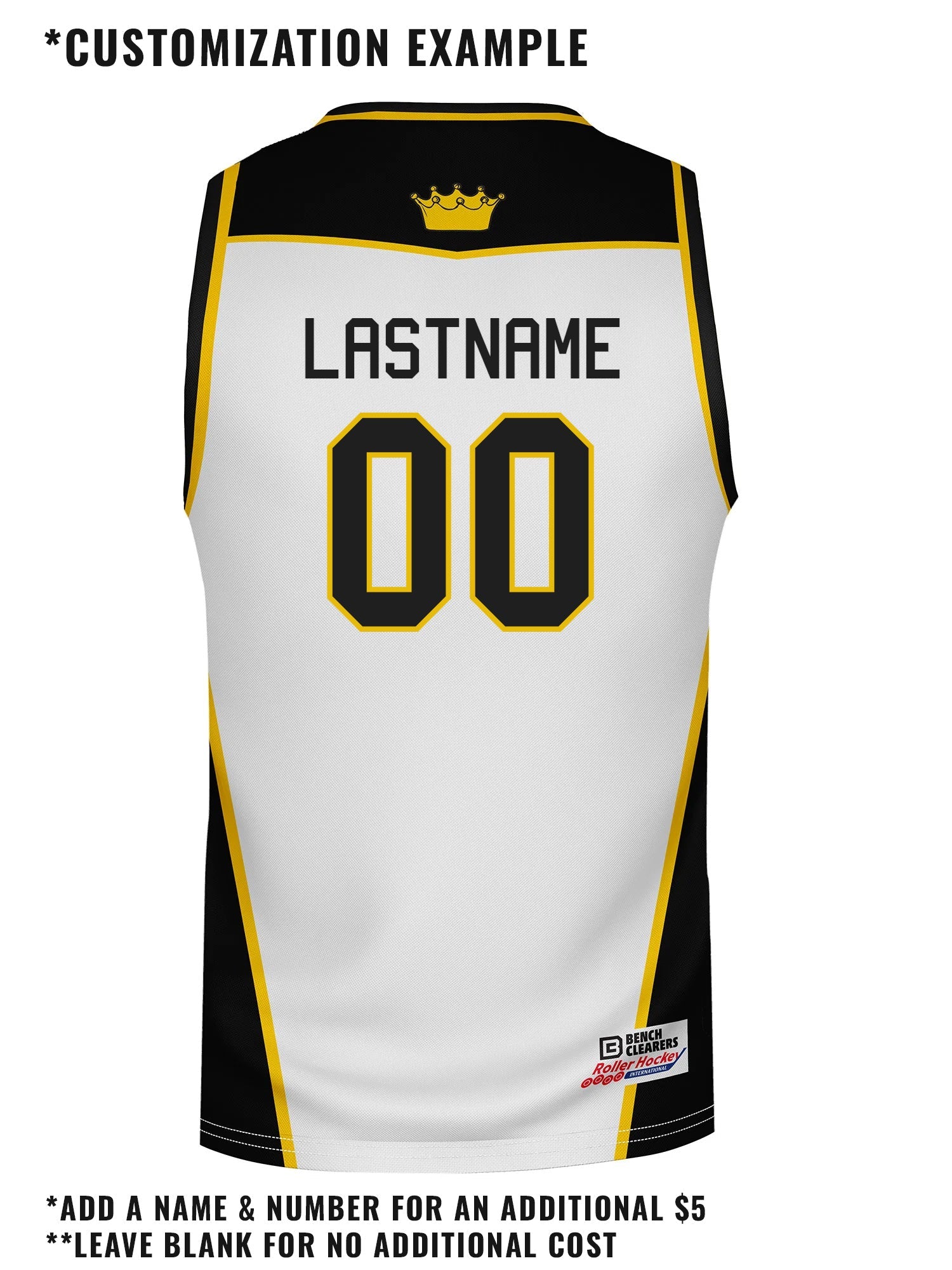 Anaheim Bullfrogs Away Hockey Tank - CUSTOM BACK