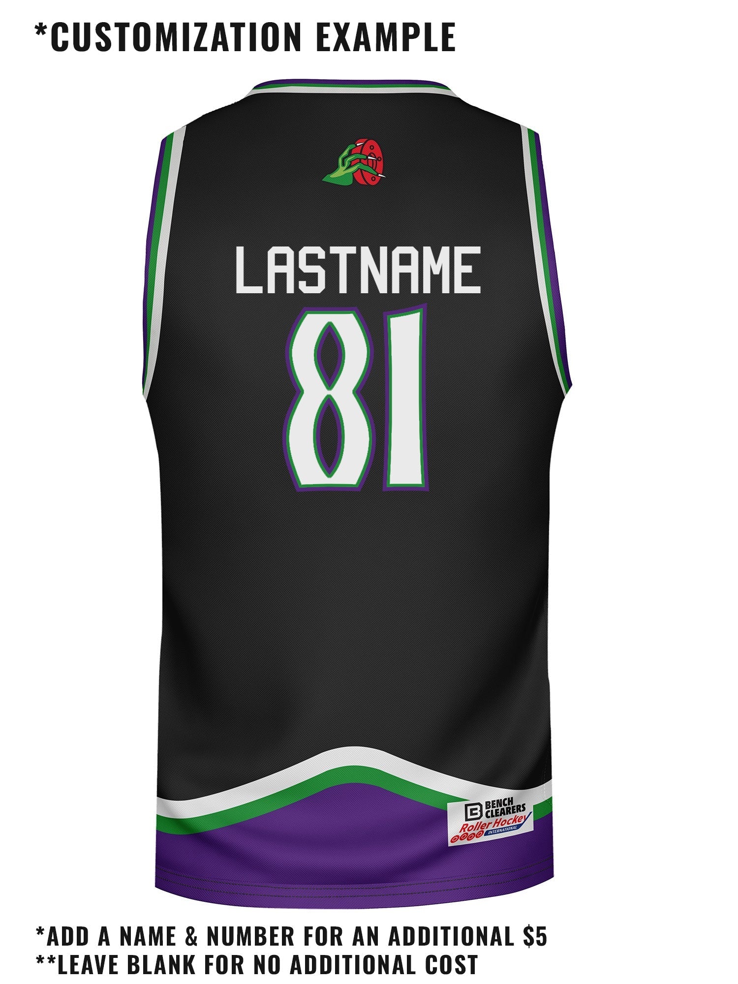 Buffalo Wings Hockey Tank - CUSTOM BACK