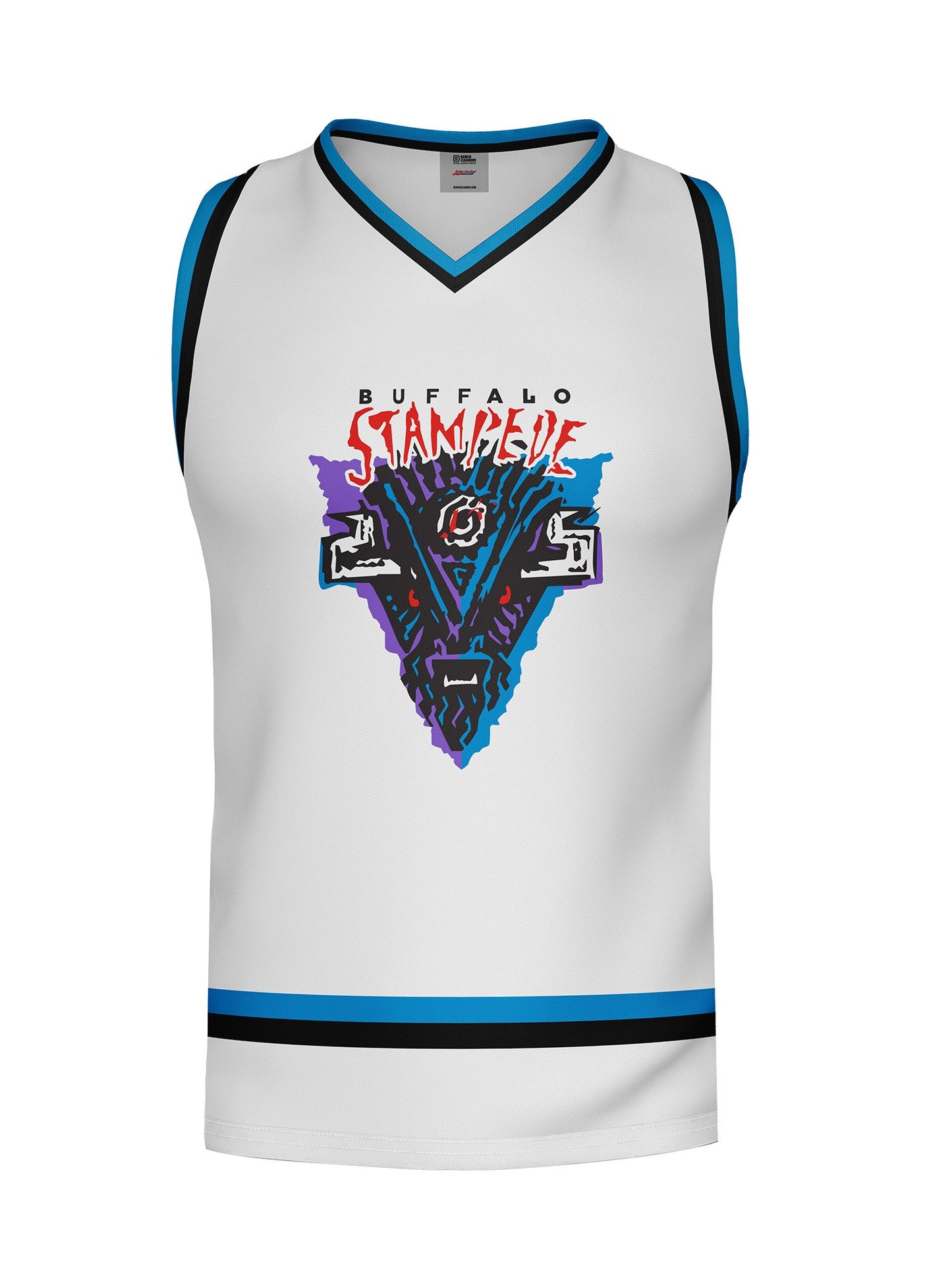 Buffalo Stampede Away Hockey Tank - 3D FRONT
