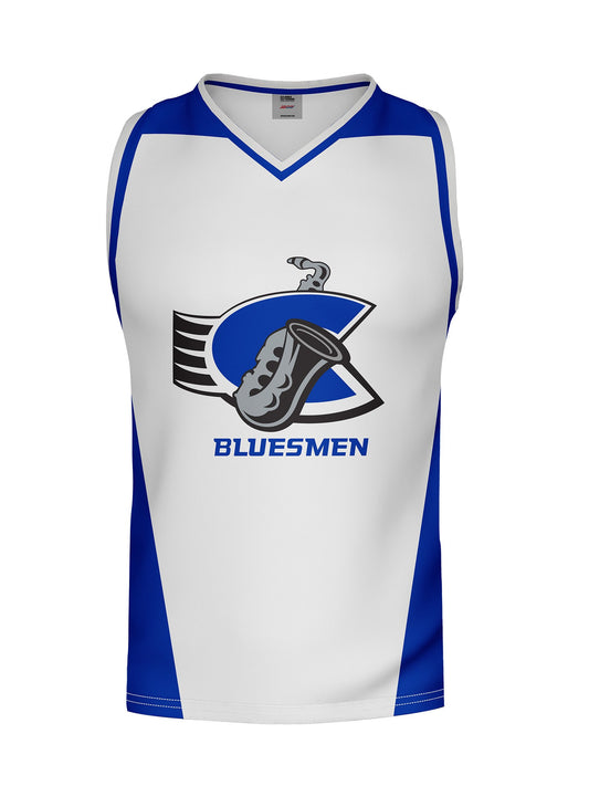 Chicago Bluesmen Away Hockey Tank - 3D FRONT