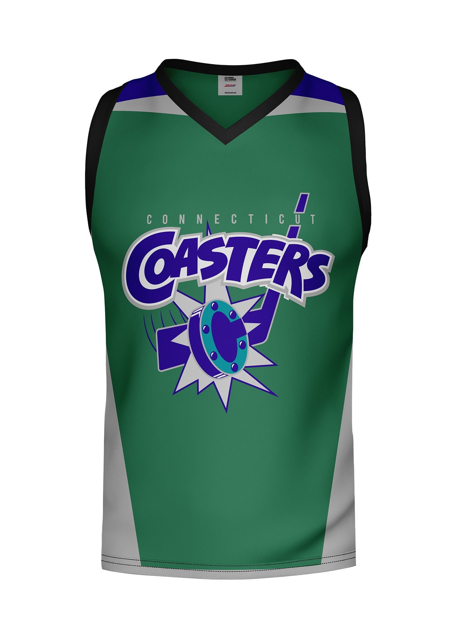 Connecticut Coasters Alternate Hockey Tank - 3D FRONT