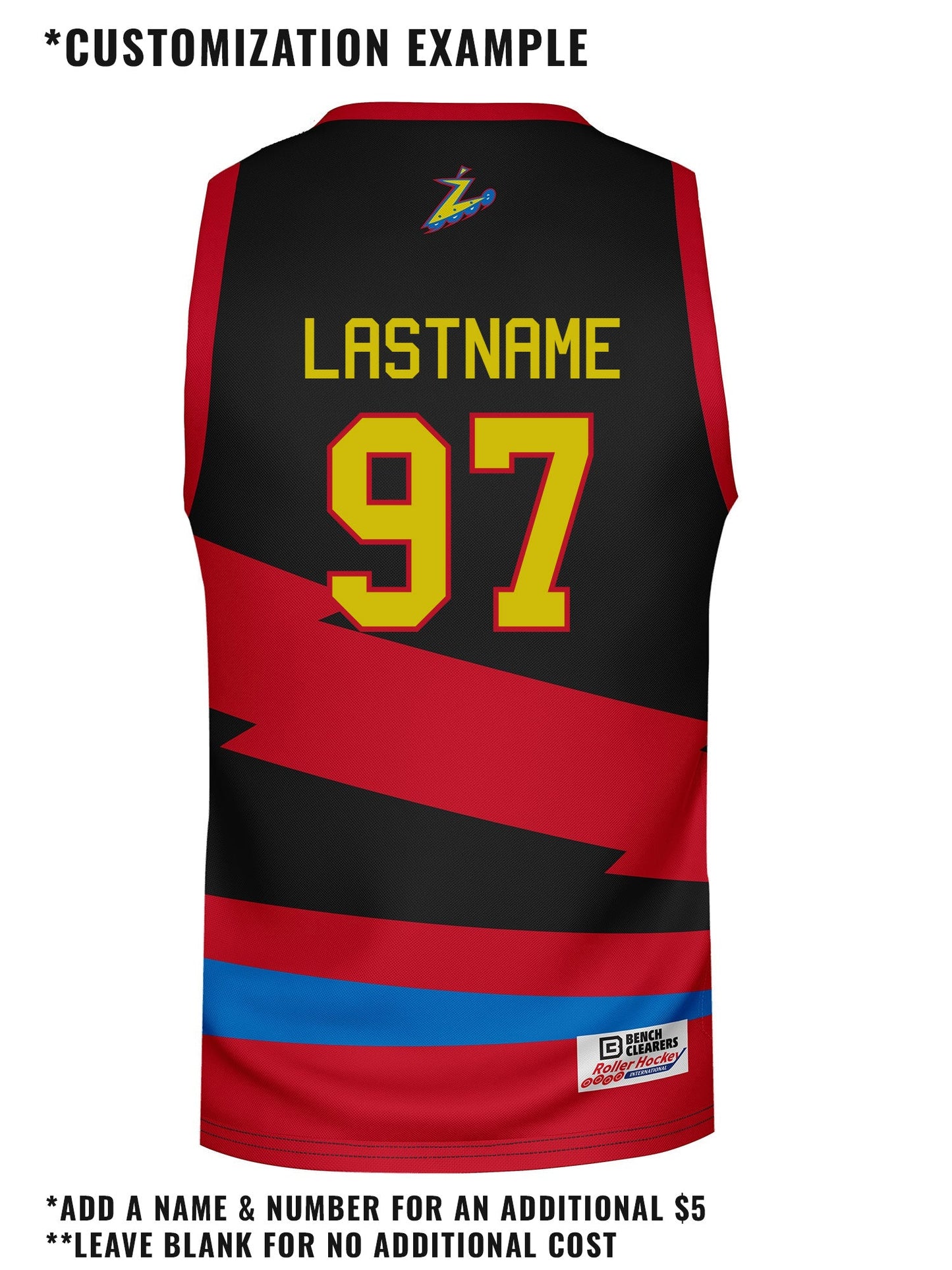 Calgary Rad'z Hockey Tank - CUSTOM BACK
