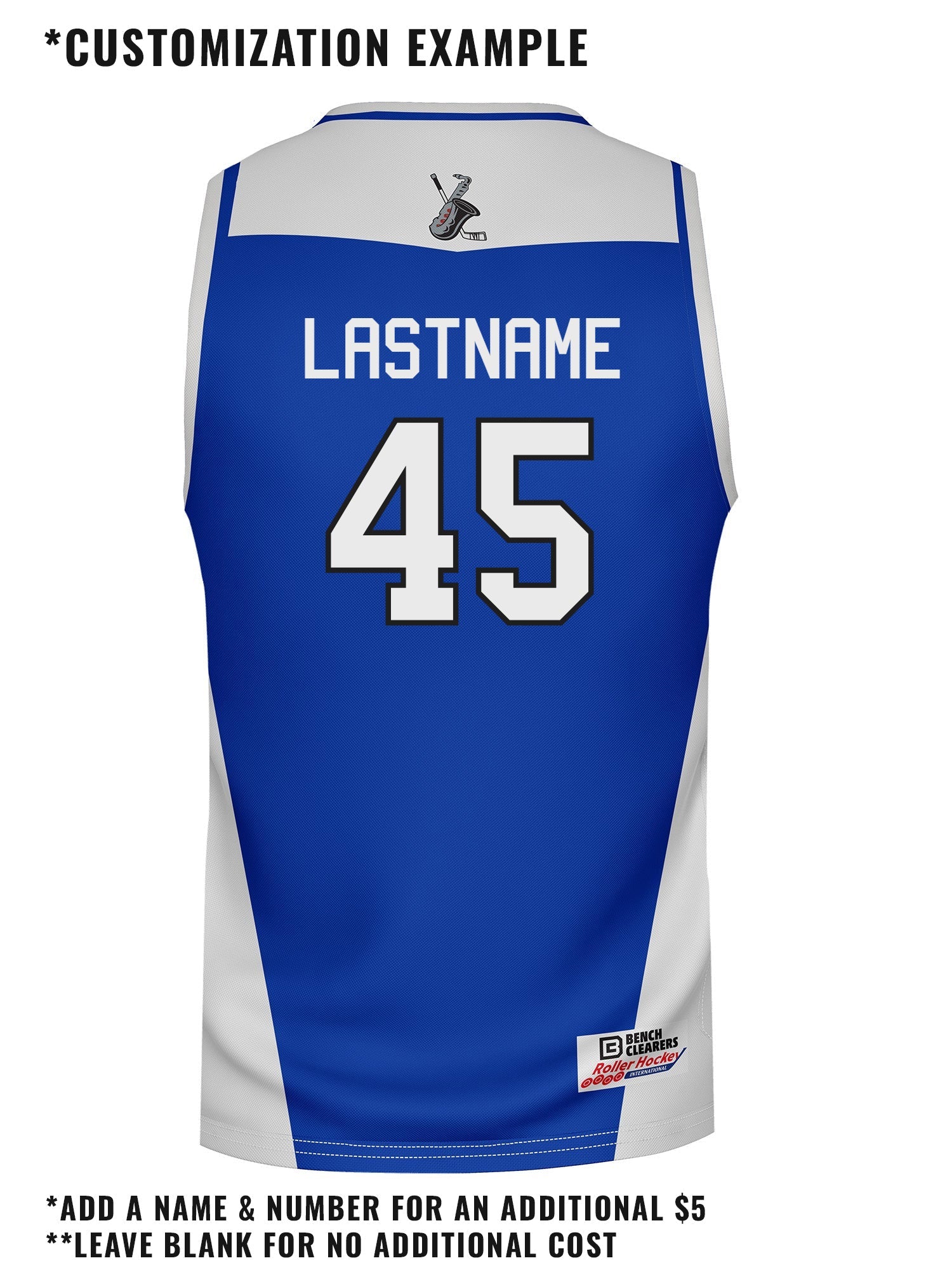 Chicago Bluesmen Hockey Tank - CUSTOM BACK