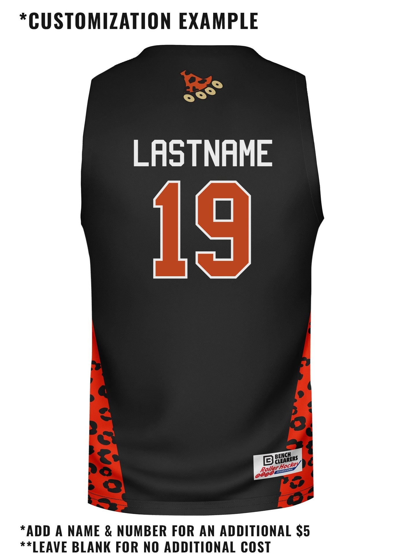 Chicago Cheetahs Hockey Tank - CUSTOM BACK