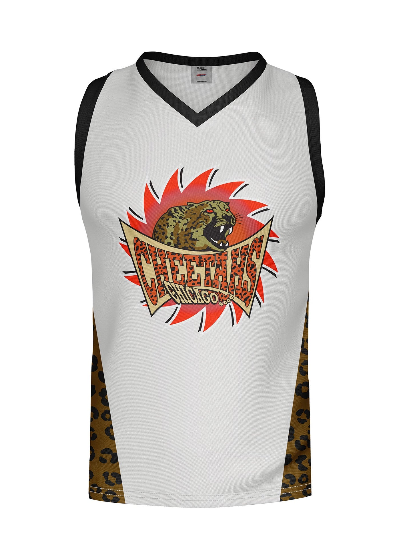 Chicago Cheetahs Away Hockey Tank - 3D FRONT