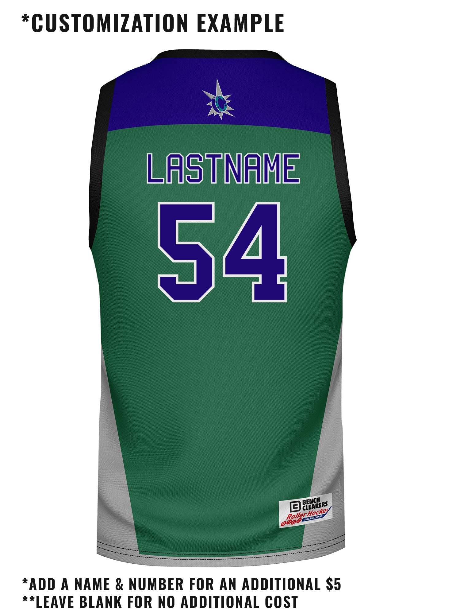 Connecticut Coasters Alternate Hockey Tank - CUSTOM BACK