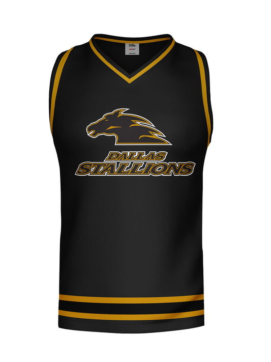 Dallas Stallions Hockey Tank - 3D FRONT