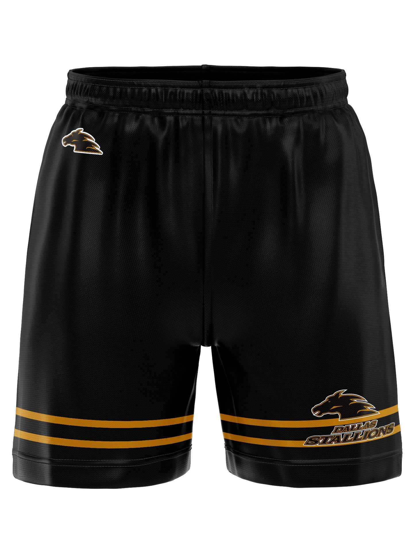 Dallas Stallions Hockey Shorts - 3D
