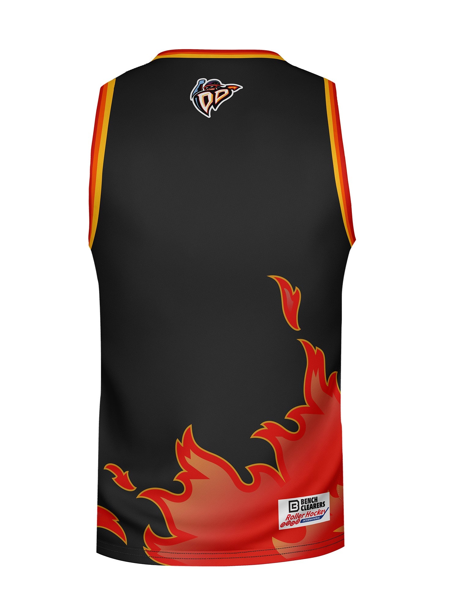 Denver Daredevils Hockey Tank - 3D BACK