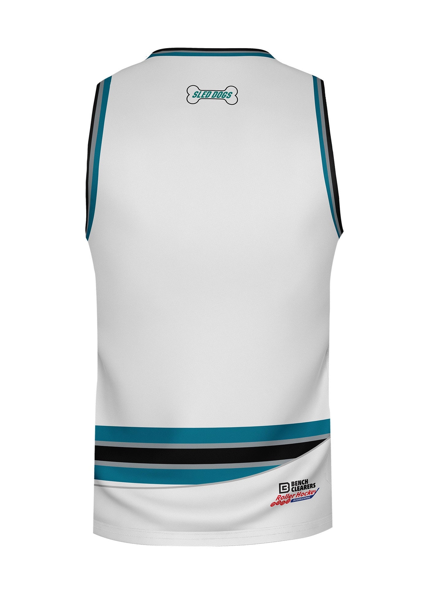 Edmonton Sled Dogs Away Hockey Tank - 3D BACK
