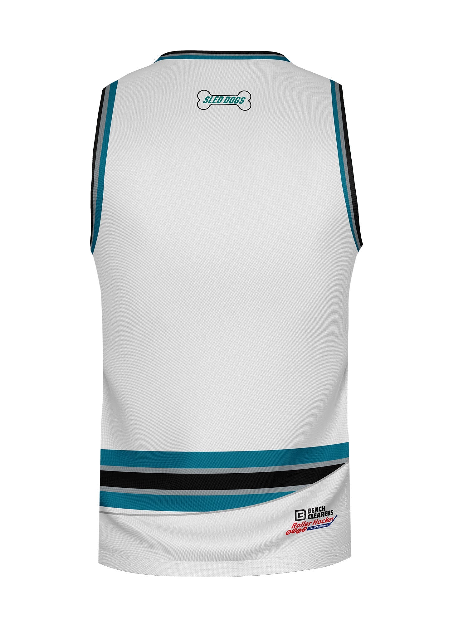 Edmonton Sled Dogs Away Hockey Tank - 3D BACK