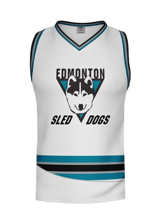 Edmonton Sled Dogs Away Hockey Tank - 3D FRONT