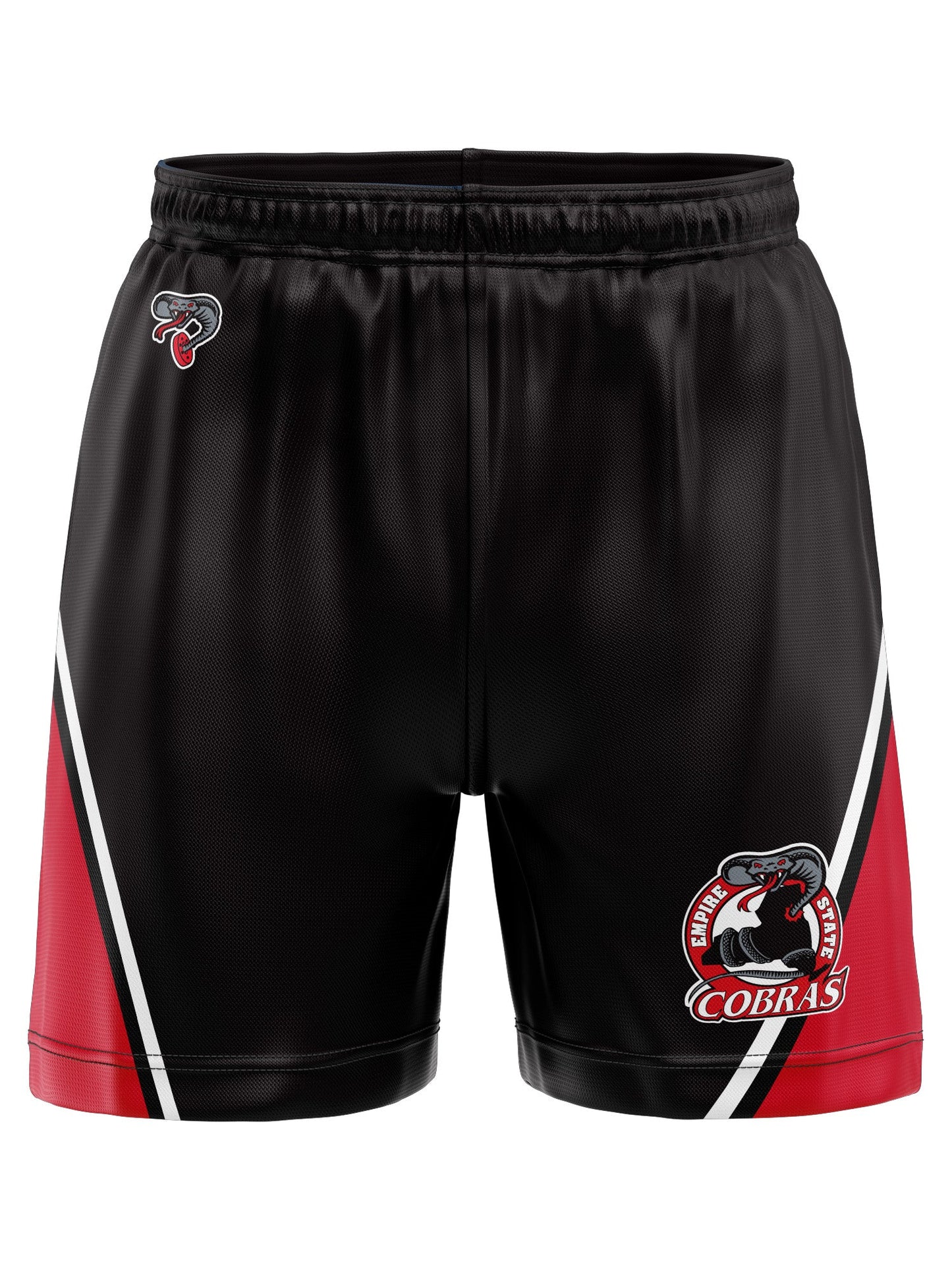 Empire State Cobras Hockey Shorts - 3D