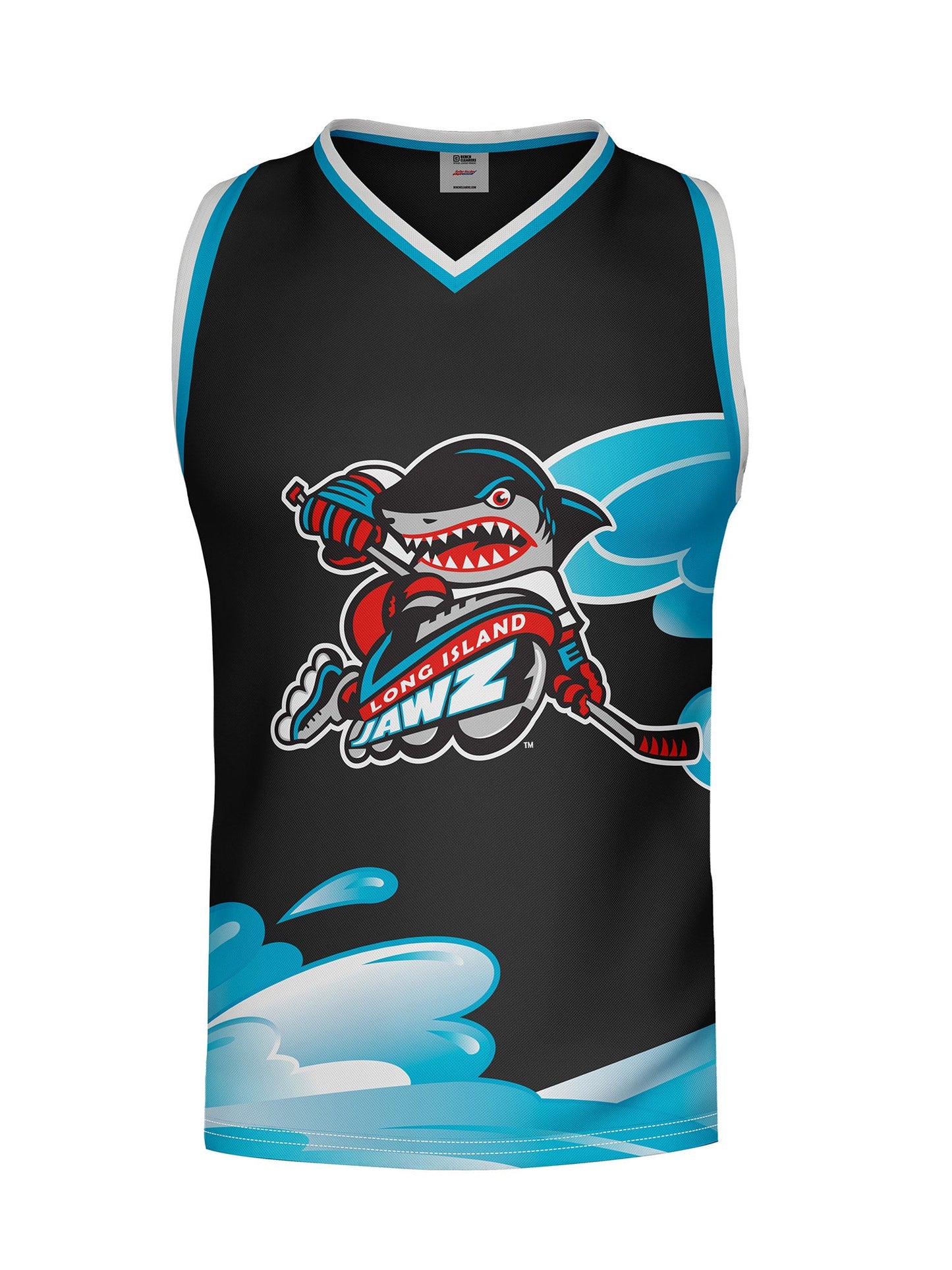 Long Island Jawz Hockey Tank - 3D FRONT