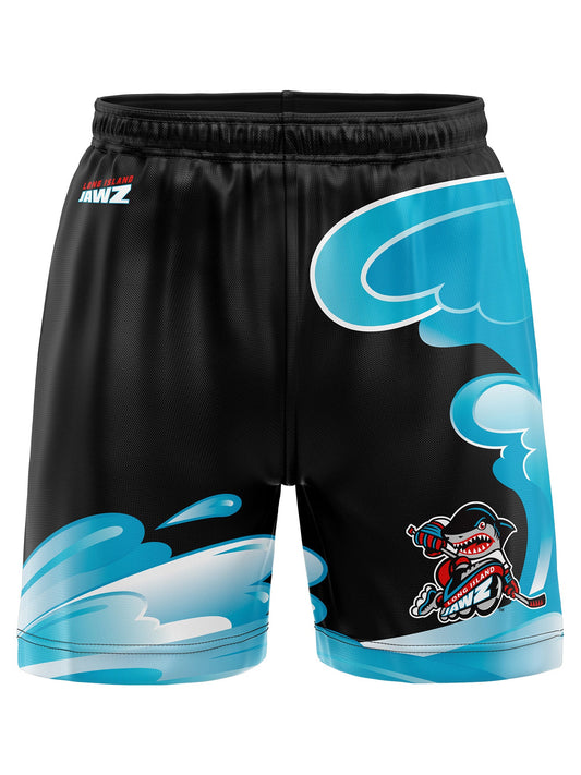 Long Island Jawz Hockey Shorts - 3D