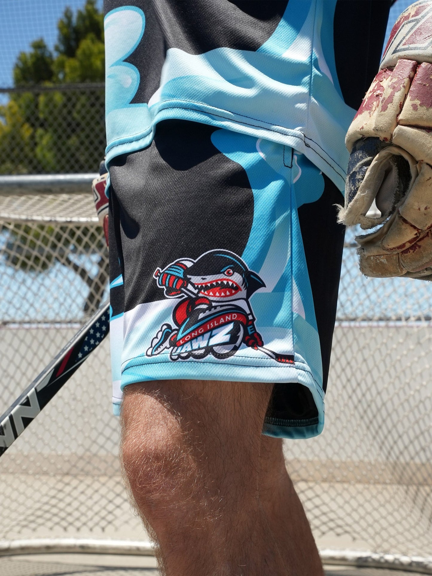 Long Island Jawz Hockey Shorts - LIFE2