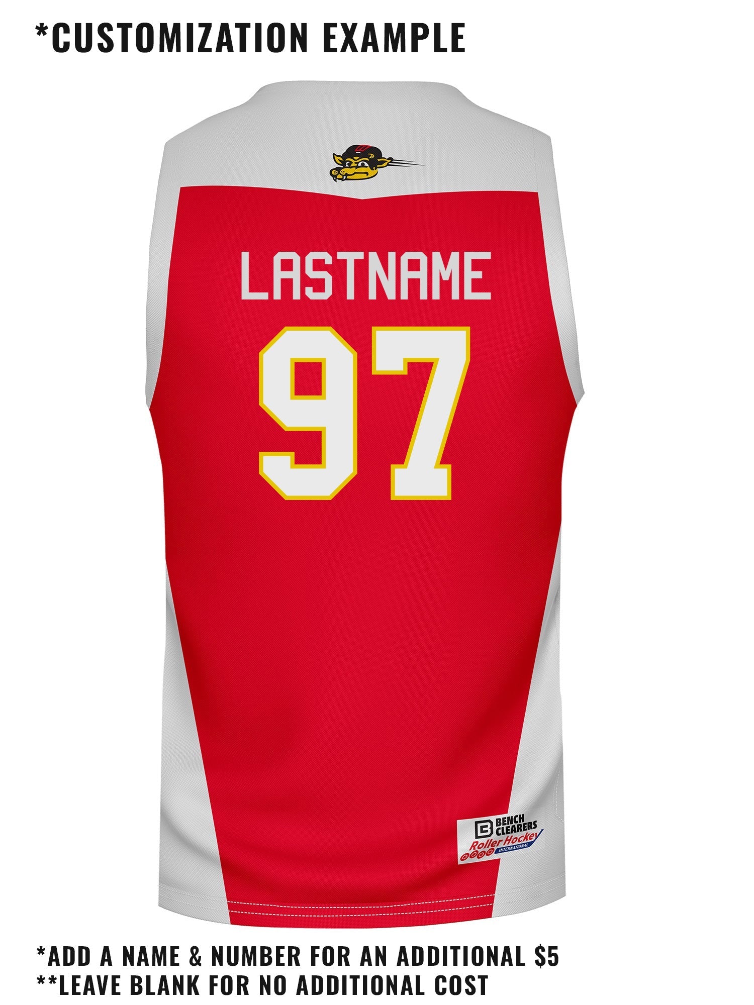 Las Vegas Coyotes Hockey Tank - CUSTOM BACK