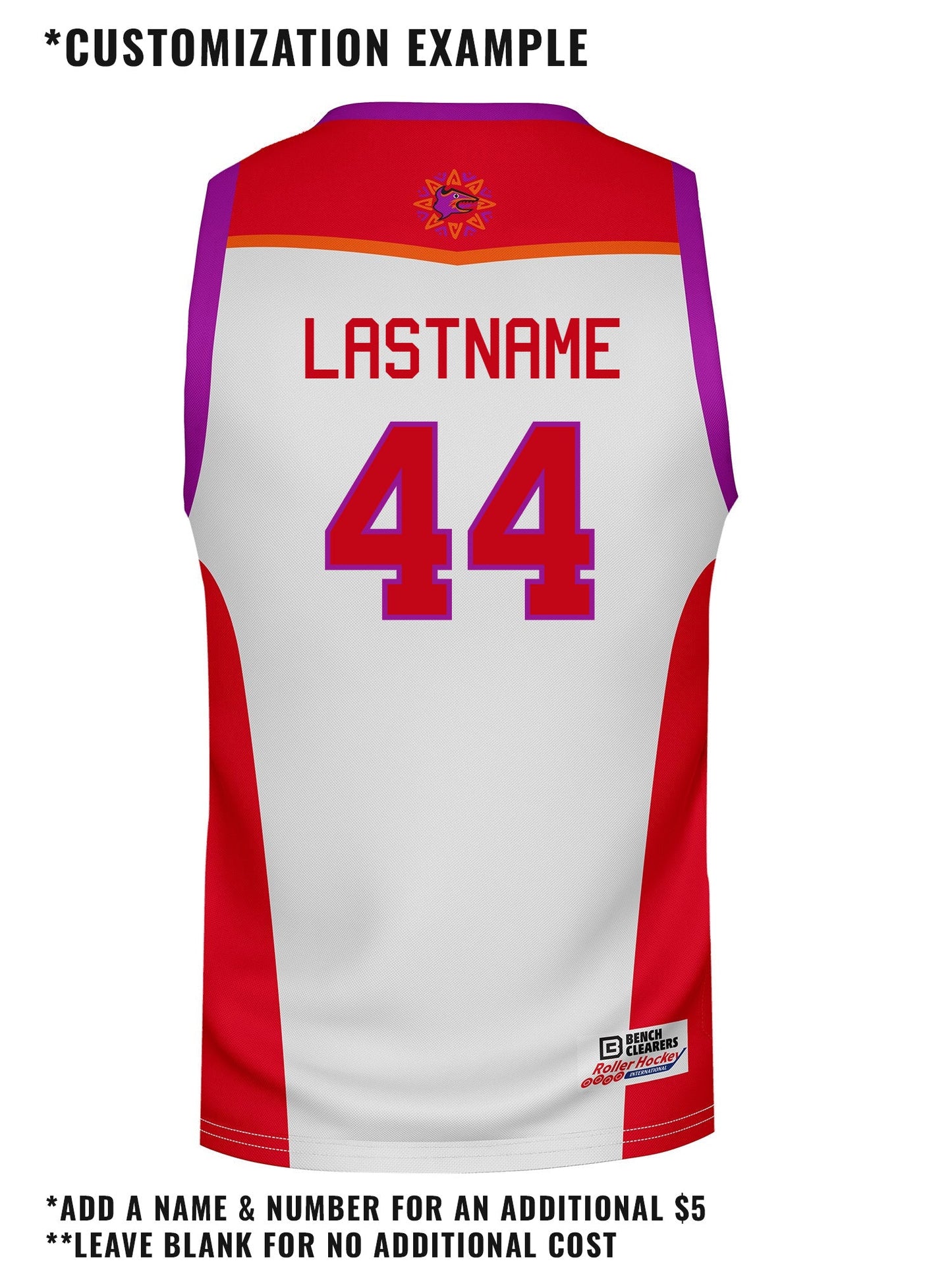 Las Vegas Flash Away Hockey Tank - CUSTOM BACK