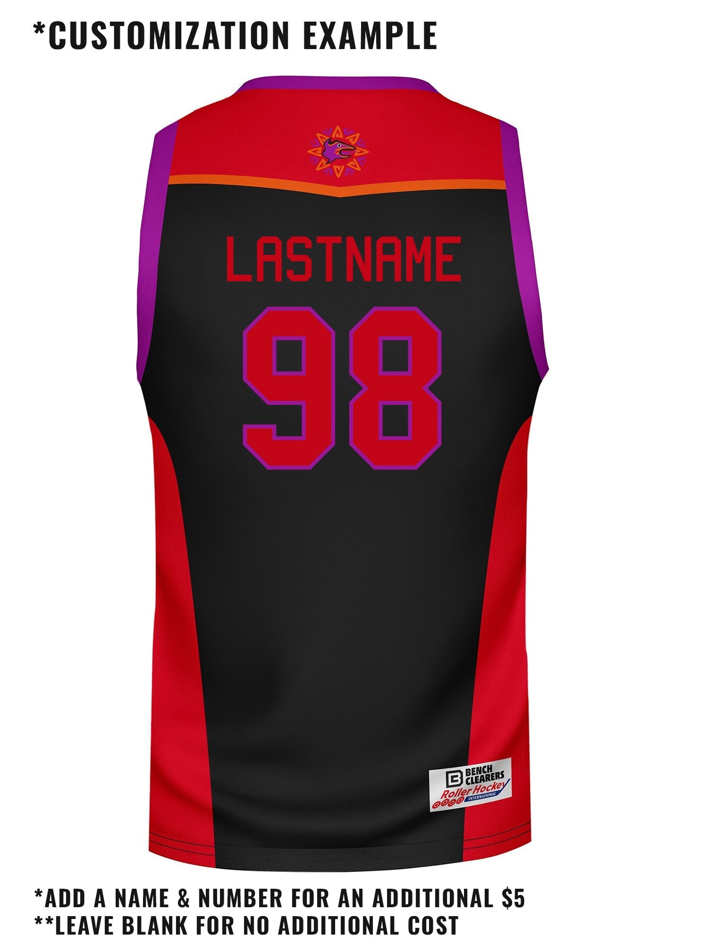Las Vegas Flash Hockey Tank - CUSTOM BACK