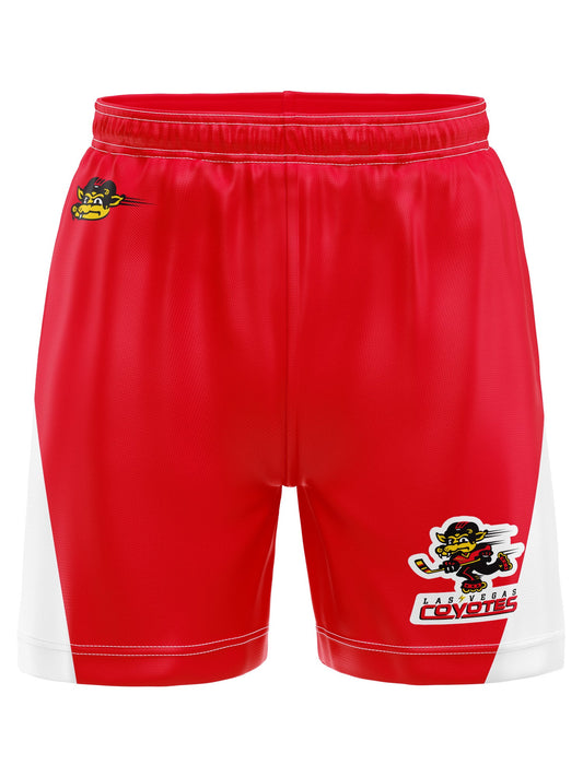Las Vegas Coyotes Hockey Shorts - 3D