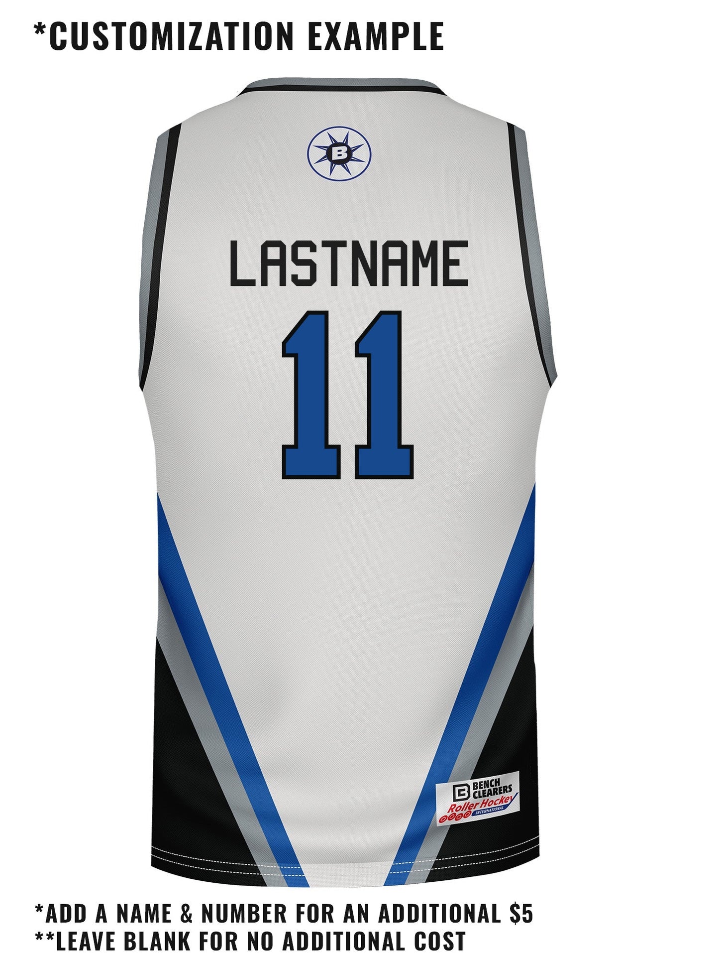 Los Angeles Blades Away Hockey Tank - CUSTOM BACK