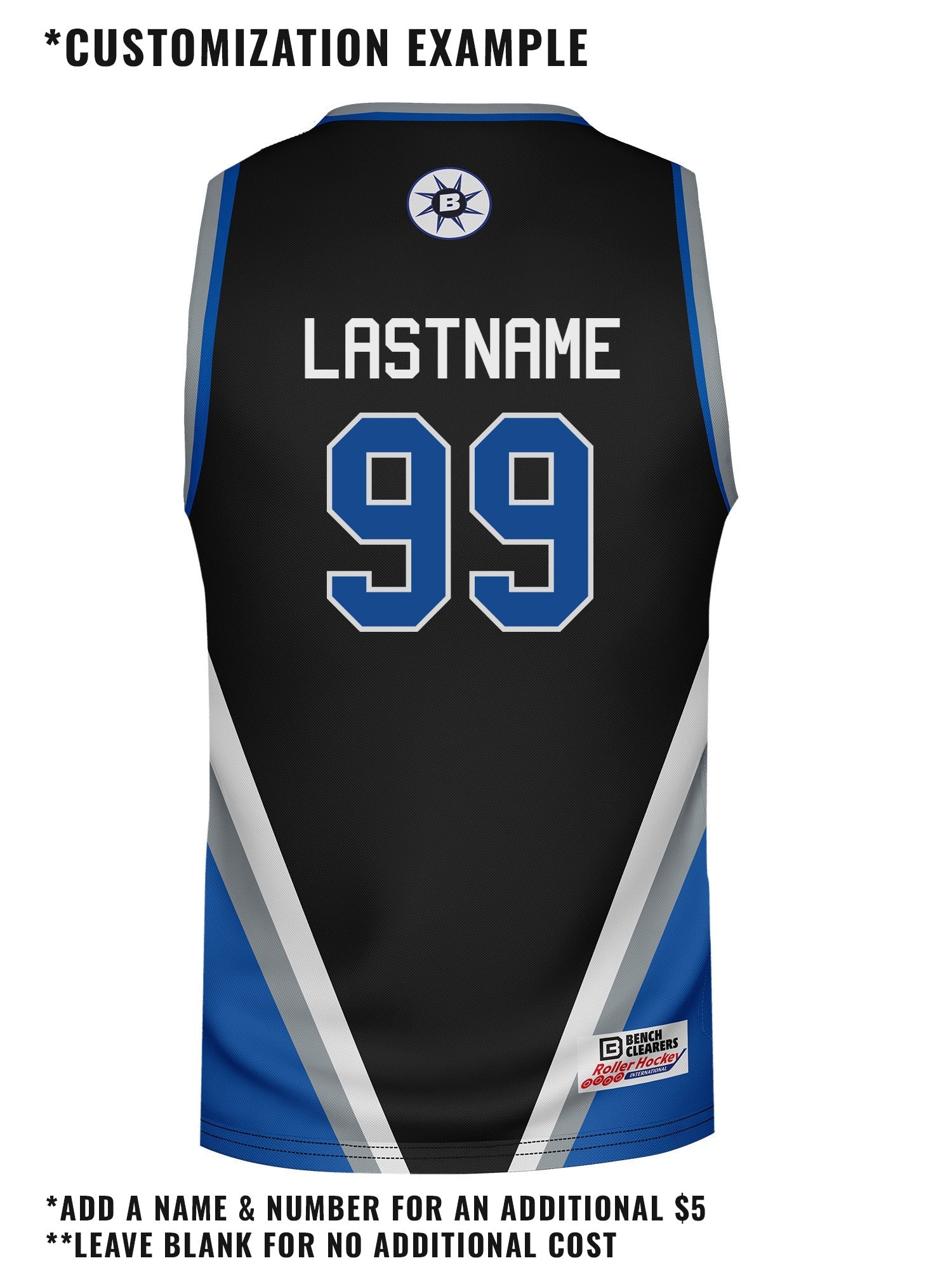 Los Angeles Blades Hockey Tank - CUSTOM BACK