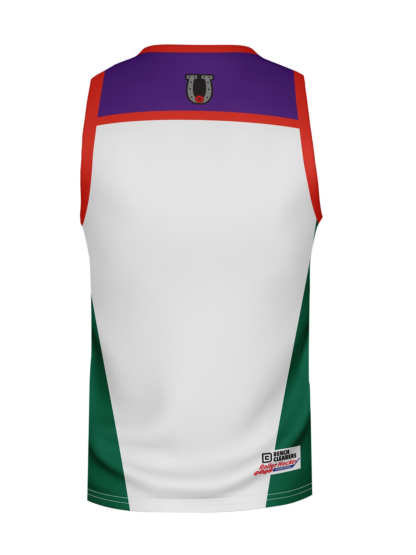 Motor City Mustangs Away Hockey Tank - 3D BACK