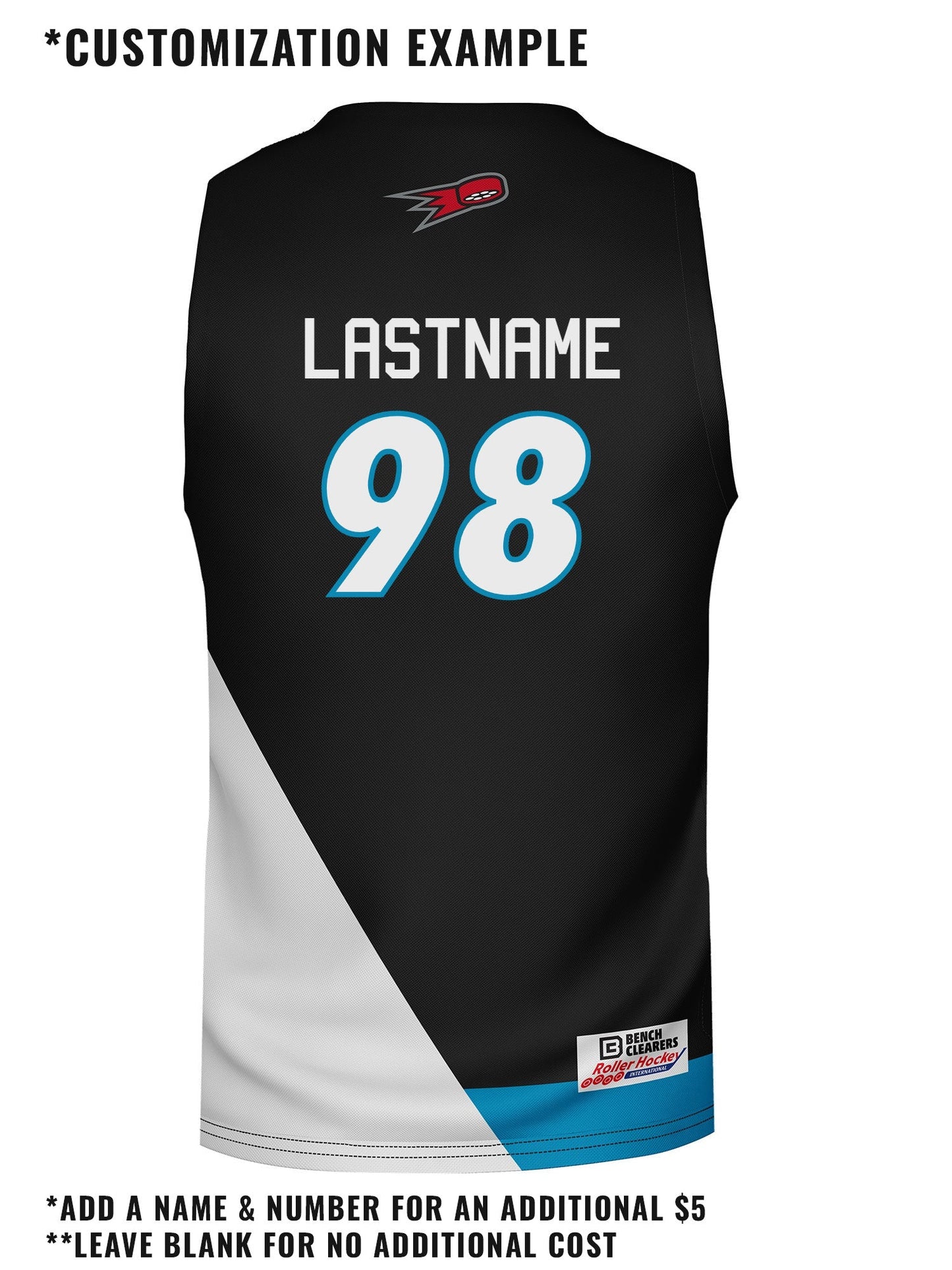 Minnesota Arctic Blast Hockey Tank - CUSTOM BACK