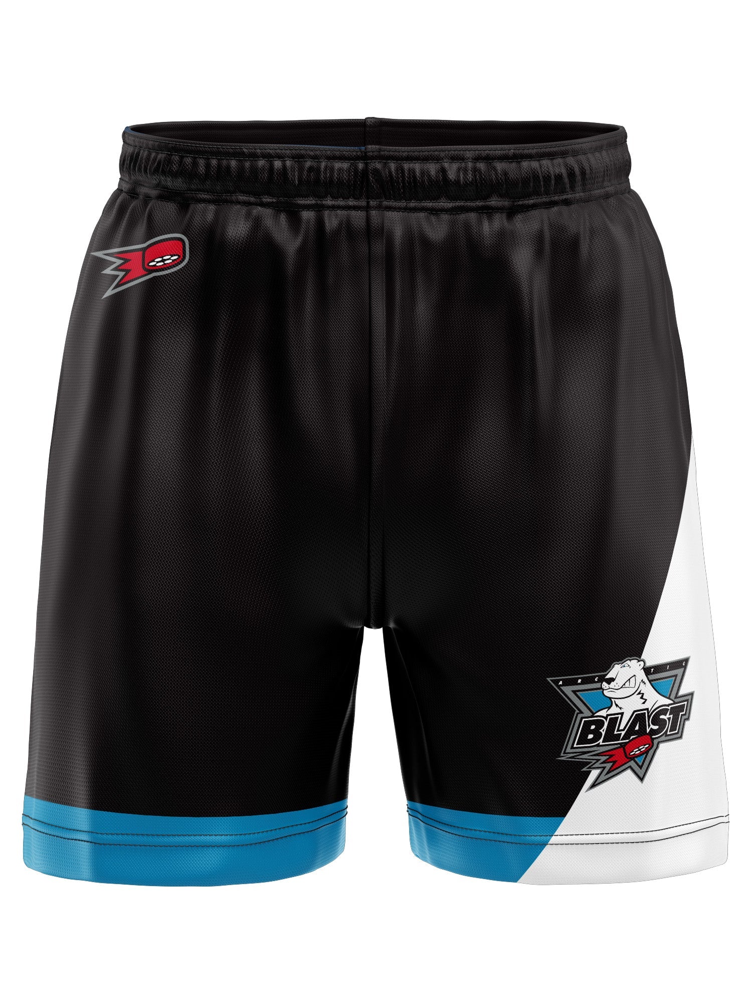 Minnesota Arctic Blast Hockey Shorts - 3D