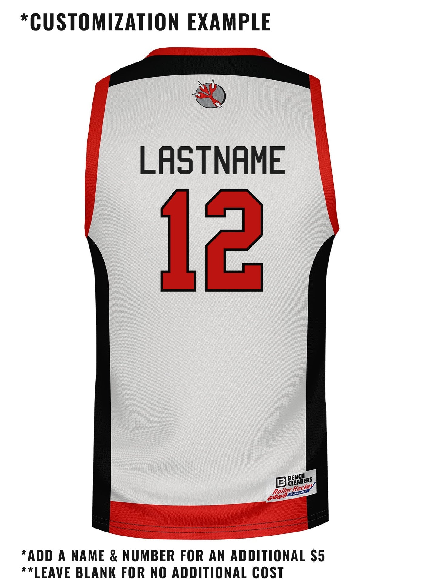 Montreal Roadrunners Away Hockey Tank - CUSTOM BACK
