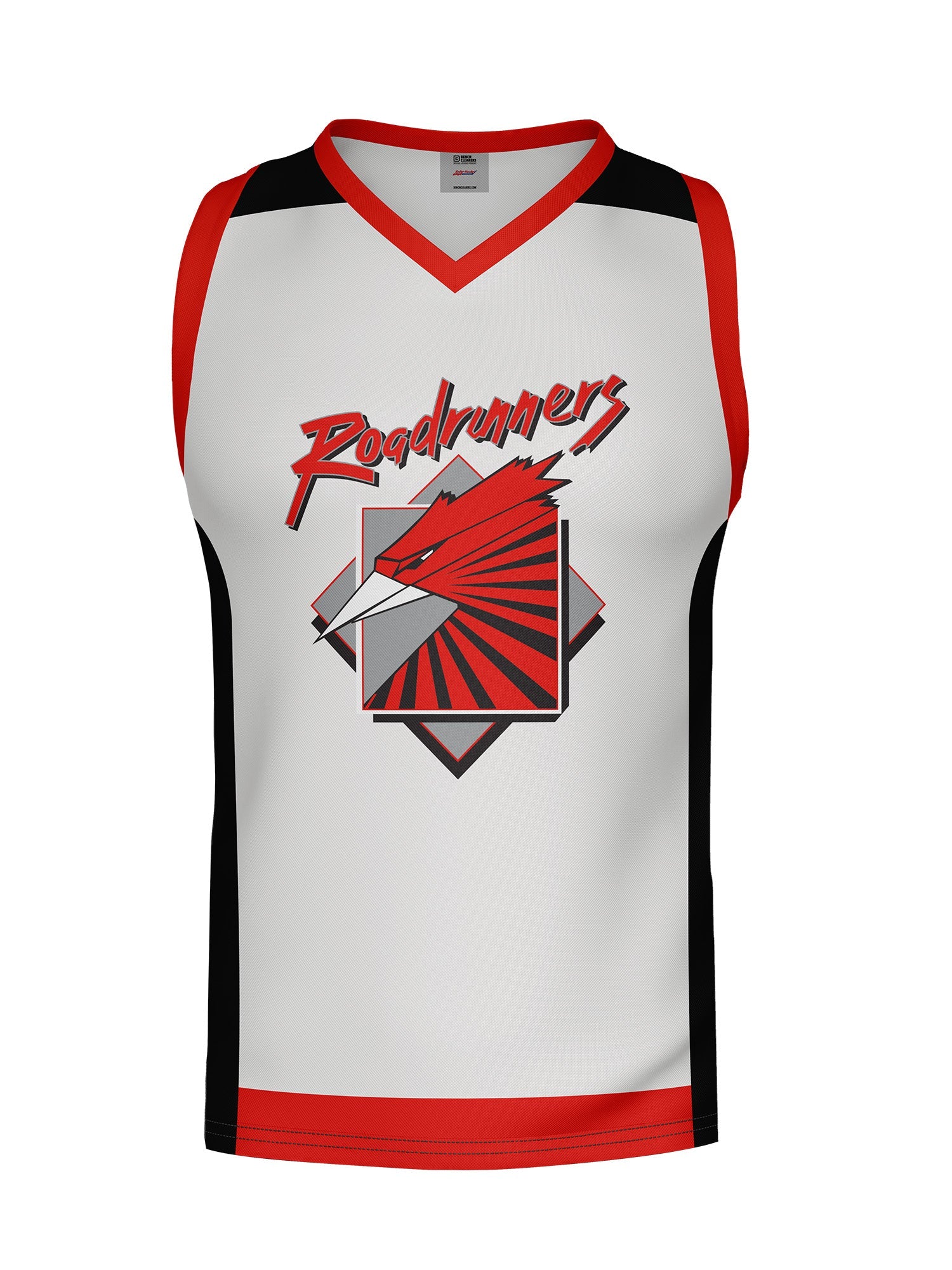 Montreal Roadrunners Away Hockey Tank - 3D FRONT