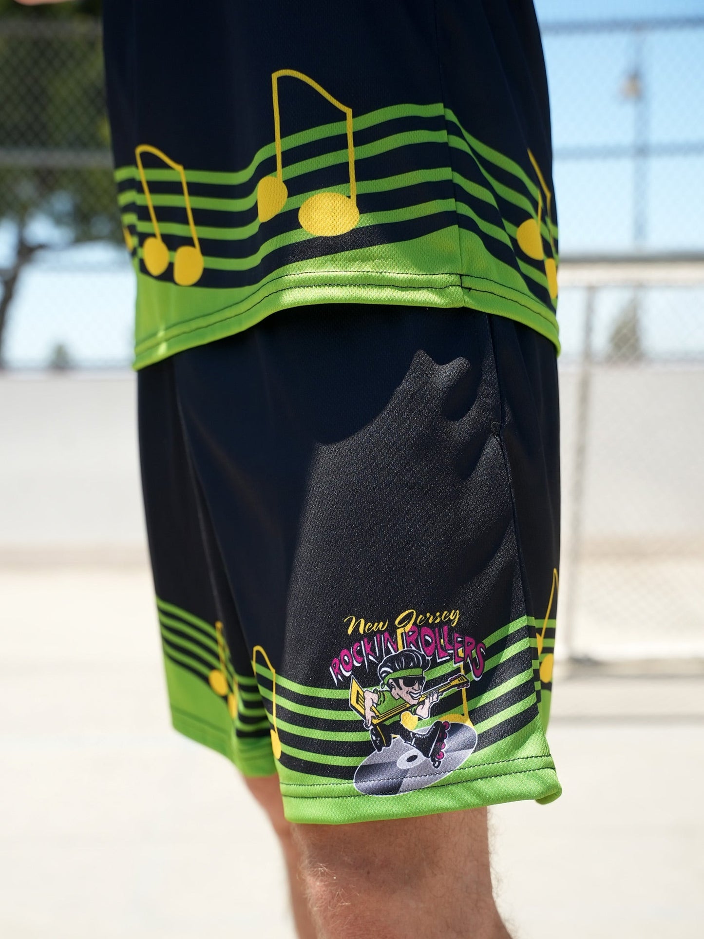 New Jersey Rockin' Rollers Hockey Shorts - LIFE