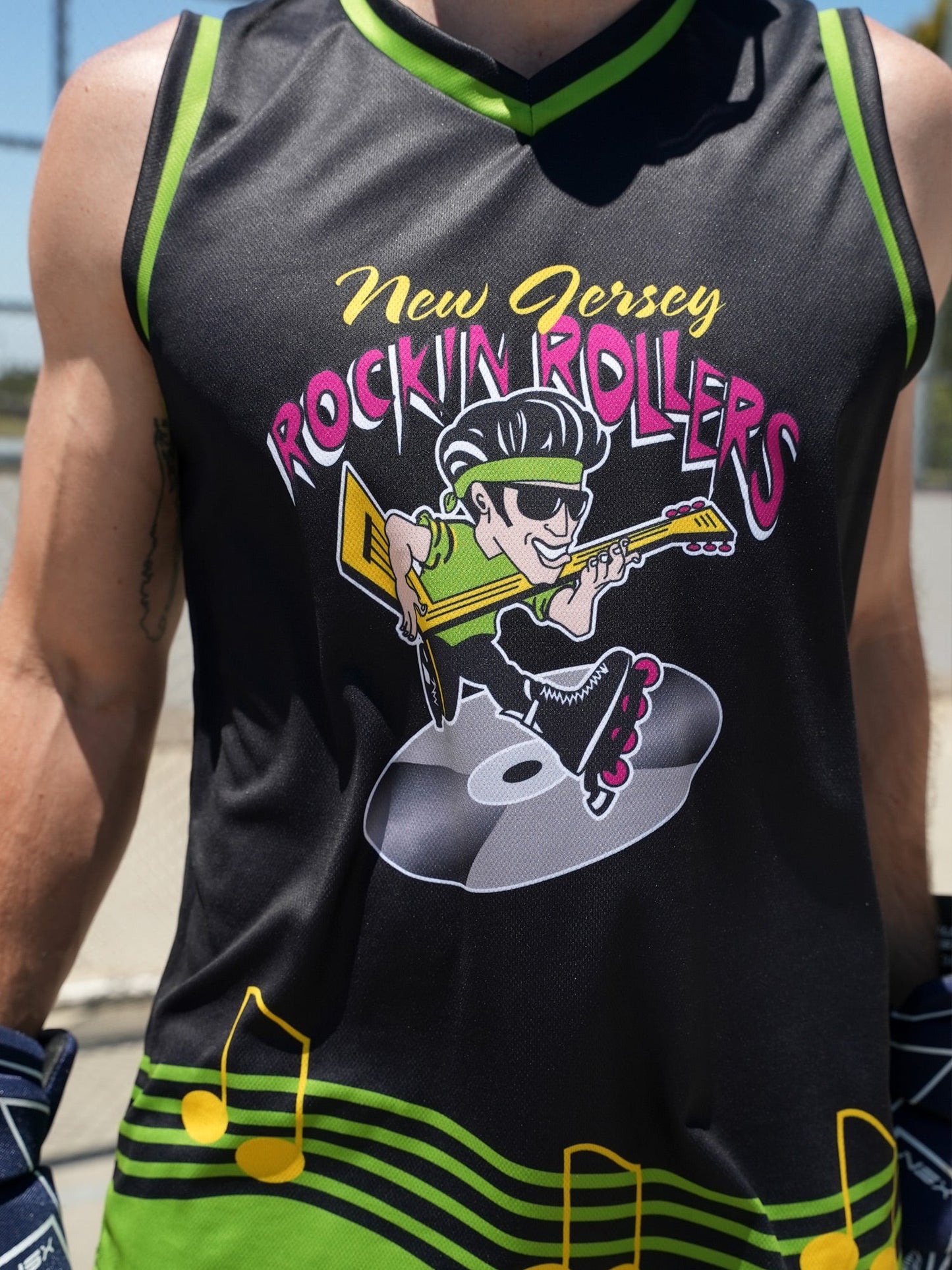 New Jersey Rockin' Rollers Hockey Tank