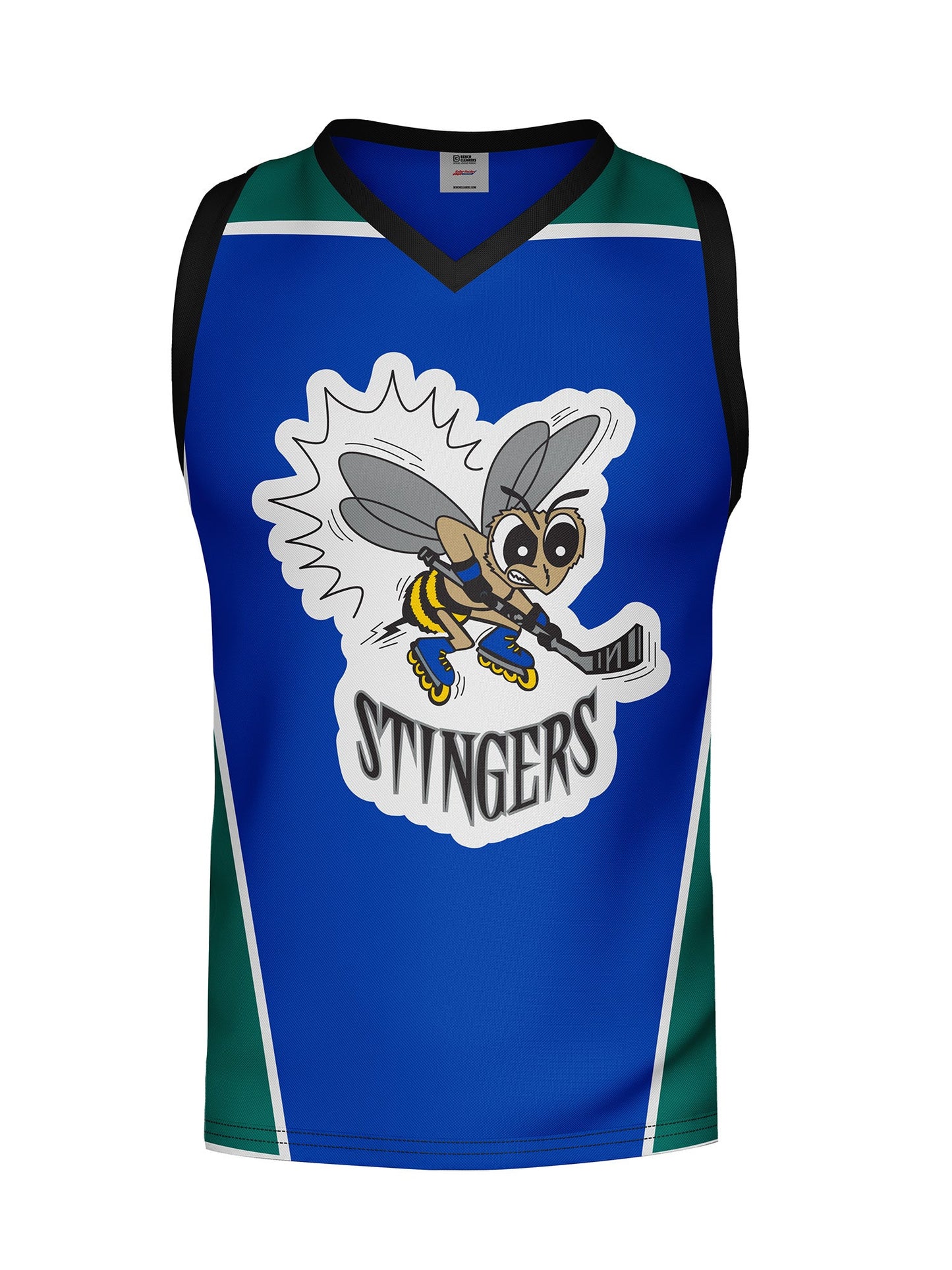New England Stingers Hockey Tank - 3D FRONT