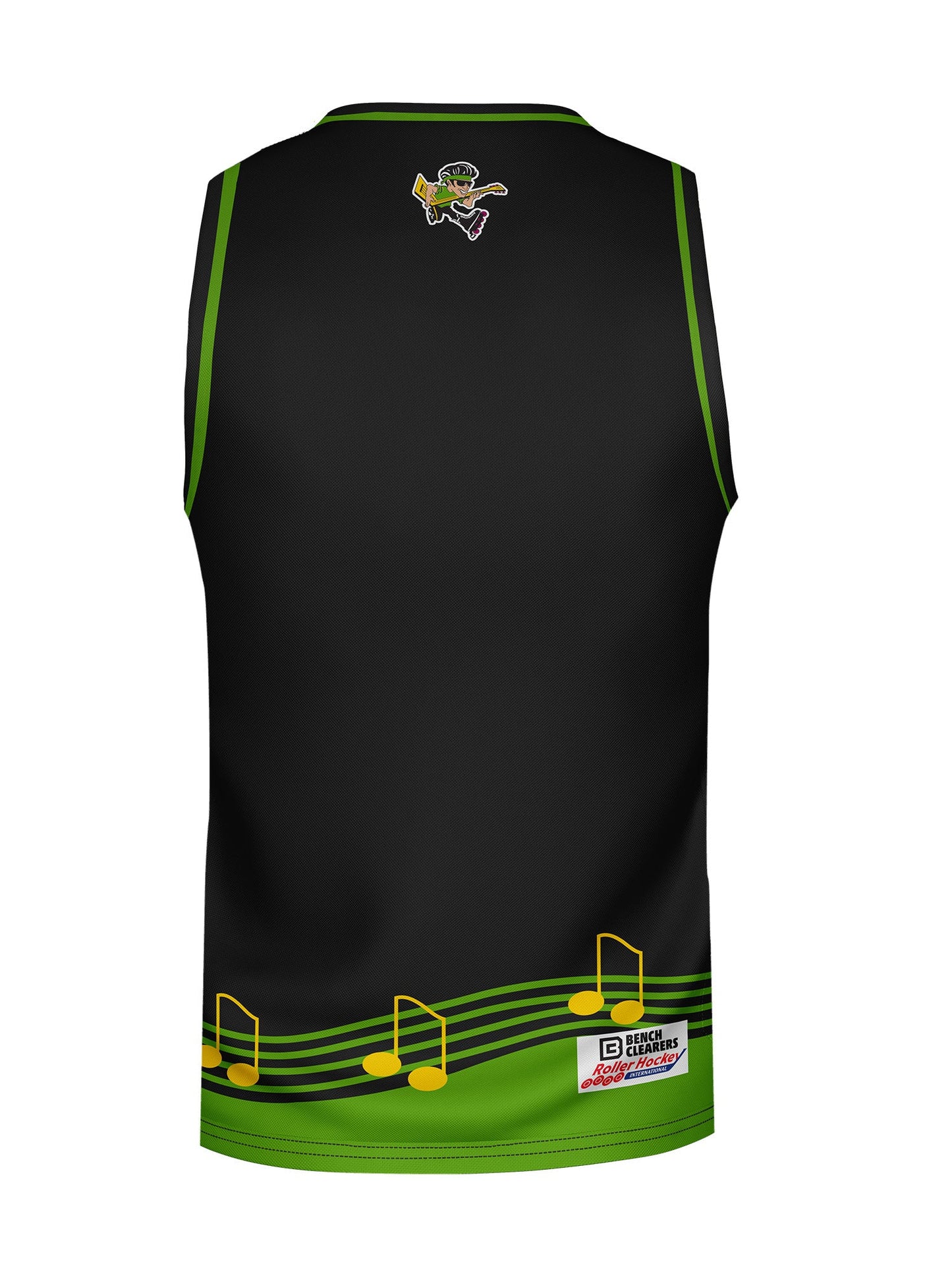 New Jersey Rockin' Rollers Hockey Tank - 3D BACK
