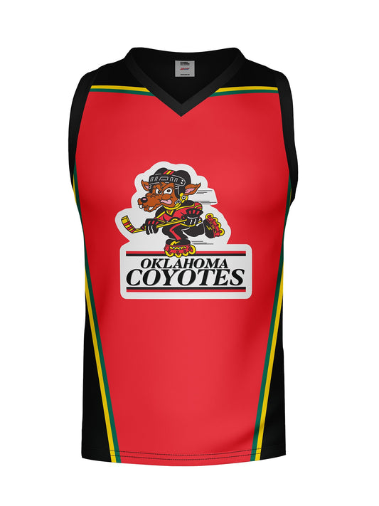 Oklahoma Coyotes Hockey Tank - 3D FRONT