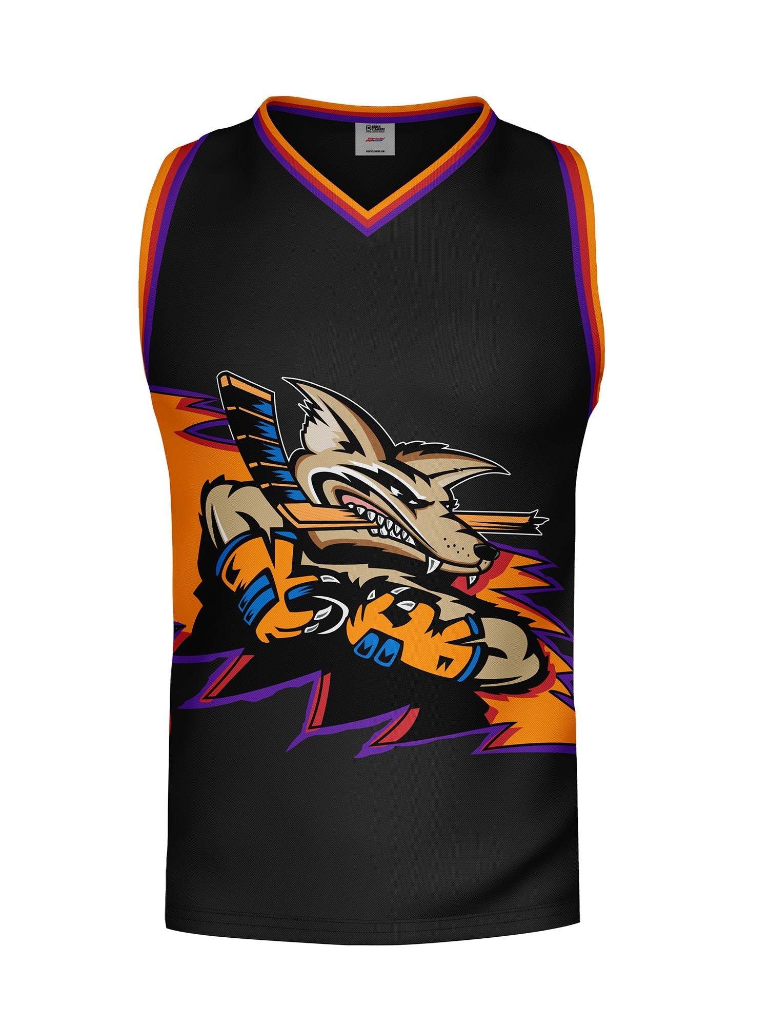Orlando Jackals Hockey Tank - 3D FRONT