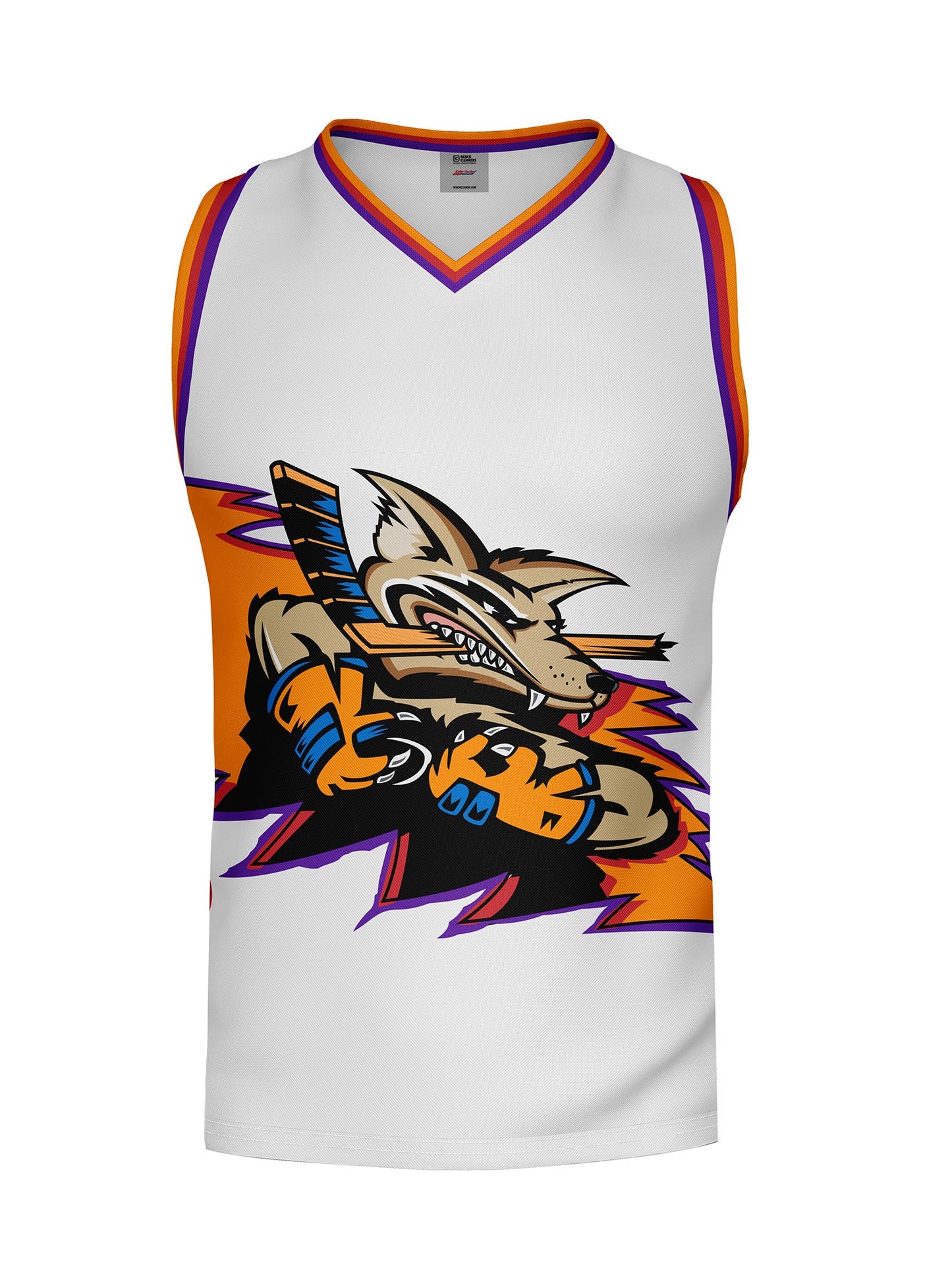 Orlando Jackals Away Hockey Tank - 3D FRONT